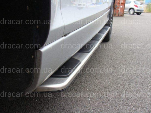 Пороги боковые OEM подножки Audi Q7 2006-2015 артикул 5513