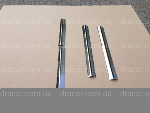 Накладки на пороги Volkswagen Touareg 2002-2009 артикул 5092