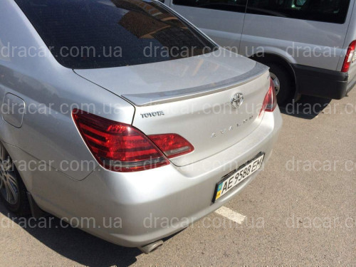 Спойлер лип на багажник Toyota Avalon 2006-2010 ABS пластик под покраску артикул 6701