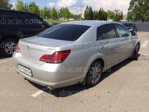 Спойлер лип на багажник Toyota Avalon 2006-2010 ABS пластик под покраску артикул 6701