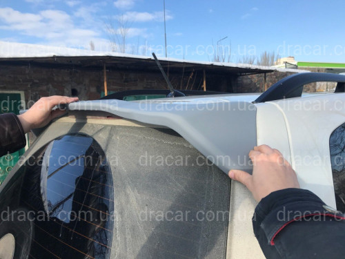 Спойлер козырек Subaru Forester 2013-2018 ABS пластик под покраску артикул 6920