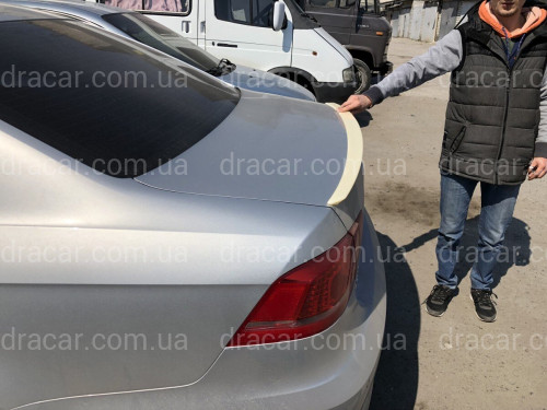 Спойлер лип на багажник Volkswagen Passat B7 2011-2015 ABS пластик под покраску артикул 6912