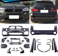Комплект обвеса M-Tech для BMW X5 F15 (передний / задний бампер, пороги, арки,трубы)