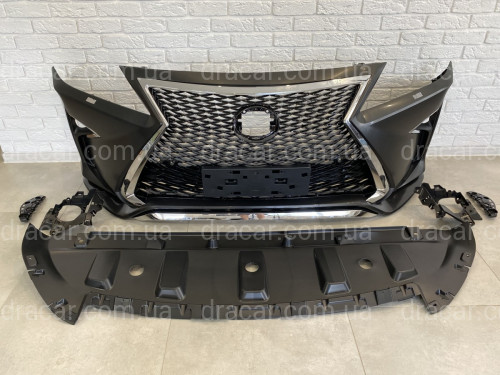 Обвес бампер передний Lexus RX 2012-2015 F-Sport в стиле 2016+ артикул 7157
