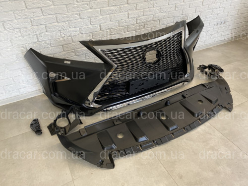 Обвес бампер передний Lexus RX 2012-2015 F-Sport в стиле 2016+ артикул 7157