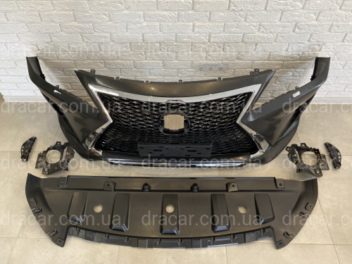 Обвес бампер передний Lexus RX 2012-2015 F-Sport в стиле 2016+ артикул 7157