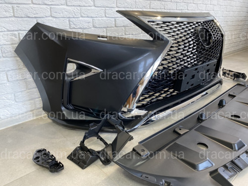 Обвес бампер передний Lexus RX 2012-2015 F-Sport в стиле 2016+ артикул 7157