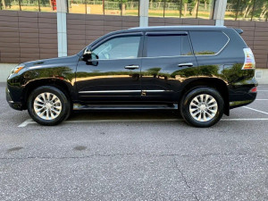 Молдинги на двери Toyota Land Cruiser Prado 150 / Lexus GX 460 цвет черный