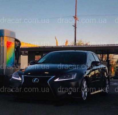 Бампер Lexus IS 2006-2012 в стиле F-SPORT 2013+ артикул 6882