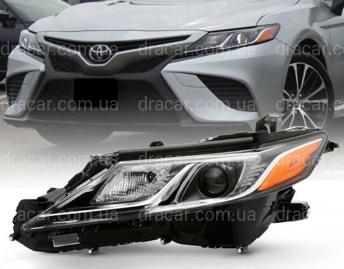 LED левая фара Toyota Camry 70 LE SE USA 2017-2024 артикул 7266
