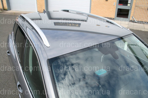 Рейлинги на крышу OEM Porsche Cayenne 958 / Volkswagen Touareg 2010-2018 алюминий 2шт. цвет серебро артикул 7271