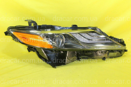 FULL LED правая фара Toyota Camry 70 XLE XSE USA 2017-2024 артикул 7312