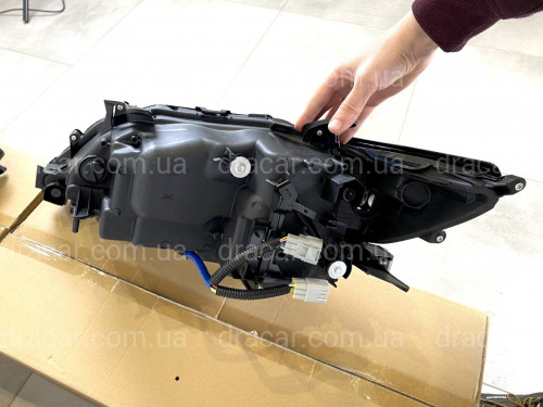Фары Full Led с двумя линзами Lexus ES рестайлинг 2015-2018 артикул 7370