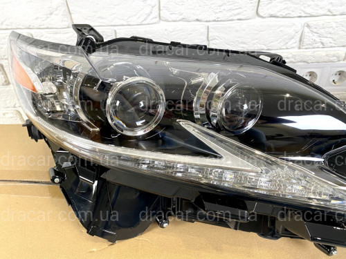 Фары Full Led с двумя линзами Lexus ES рестайлинг 2015-2018 артикул 7370