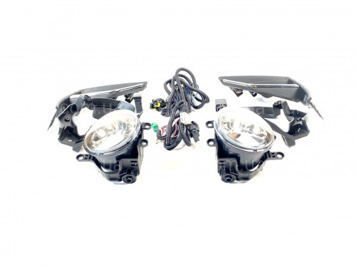 Комплект противотуманных LED фар для Toyota Land Cruiser Prado 150 2018-2023 артикул 7372