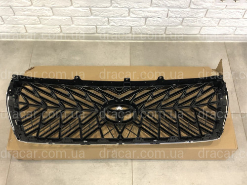 Решетка радиатора TRD Toyota Land Cruiser 200 2007-2015  темно-серая артикул 7363