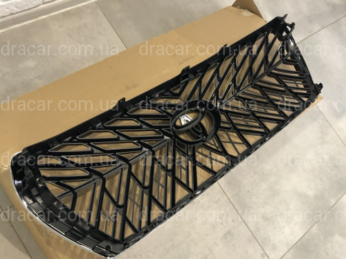 Решетка радиатора TRD Toyota Land Cruiser 200 2007-2015  темно-серая артикул 7363