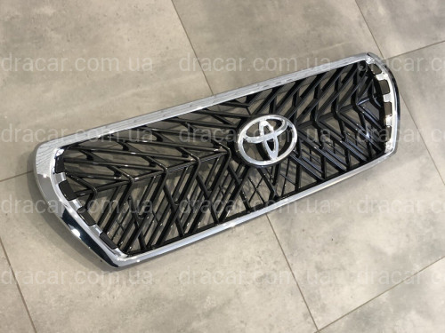 Решетка радиатора TRD Toyota Land Cruiser 200 2007-2015  темно-серая артикул 7363