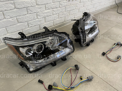 Фары Full Led Lexus GX 460 рестайлинг 2014-2019 2шт. левая+правая артикул 7348