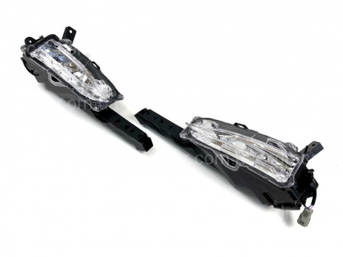 LED противотуманные фары Lexus NX 2018-2022 рестайлинг, комплект 2шт. артикул 7376