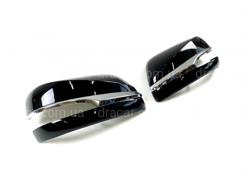 Крышки накладки зеркал Lexus LX 570/450D 2016-2021 GX 460 2009-2021 2шт. артикул 6787