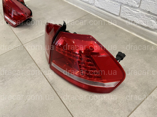Задние LED стопы фонари Volkswagen Passat B7 USA 2011-2015 (ЖЕЛТЫЙ ПОВОРОТНИК) артикул 7453