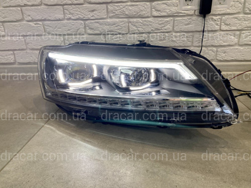 LED фары Volkswagen Passat B7 USA 2011-2015 в стиле B8 USA артикул 7456