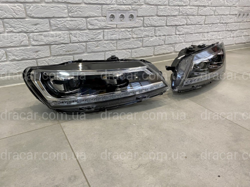 LED фары Volkswagen Passat B7 USA 2011-2015 в стиле B8 USA артикул 7456