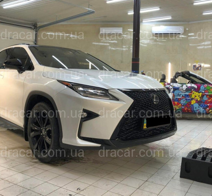 Решетка радиатора Lexus RX 2015-2019 В СТИЛЕ F-SPORT ДЛЯ ОБЫЧНОЙ ВЕРСИИ  артикул 7465