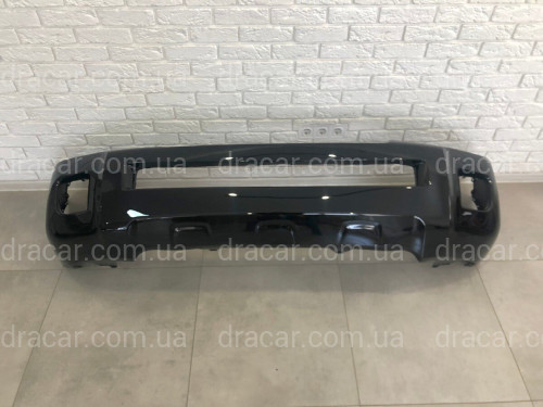 Бампер передний Toyota Land Cruiser 200 2007-2015 рестайлинг 2012 ЦВЕТ ЧЕРНЫЙ 202  артикул 7466