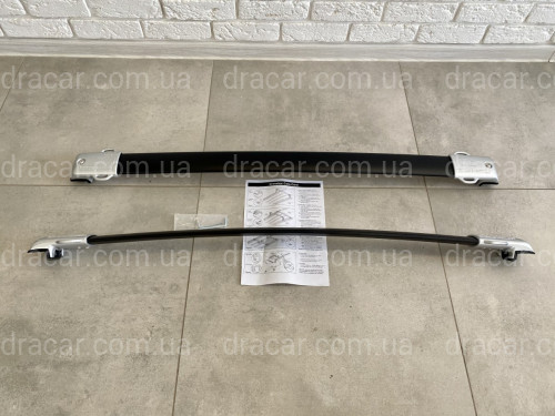 Поперечины на рейлинги Lexus GX 460 2009-2021 алюминий 2шт.  артикул 7432