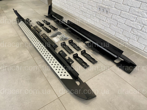 Пороги боковые OEM подножки BMW X3 F25 2011-2017 2шт. артикул 7420