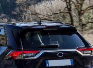 Спойлер на крышку багажника Toyota Rav-4 2019- ABS пластик под покраску