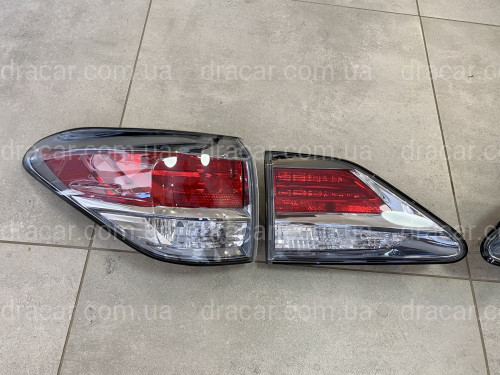 Задние фонари  рестайлинговые Lexus Rx 2009-2015 4шт артикул 7475