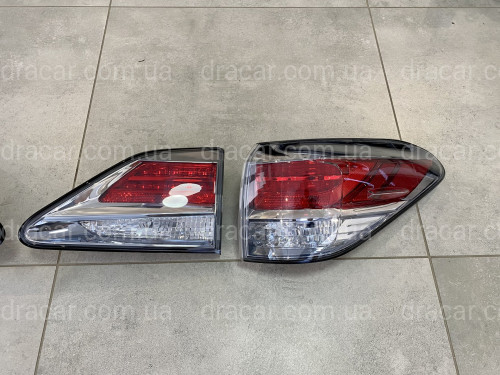 Задние фонари  рестайлинговые Lexus Rx 2009-2015 4шт артикул 7475