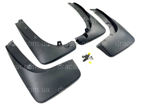 Брызговики для Toyota Rav4 2001-2005 с расширителями арок, комплект 4шт артикул 7494