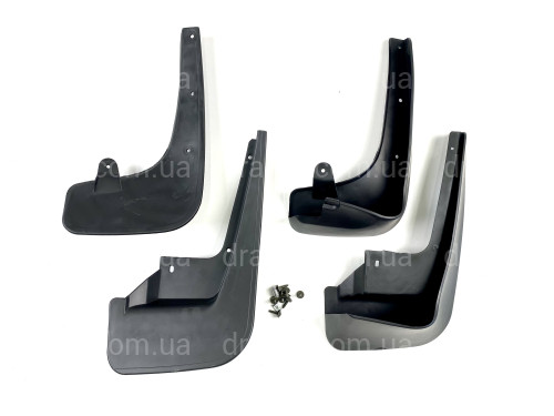 Брызговики BMW 7 F01/02 2008-2015 комплект 4 шт. артикул 7533