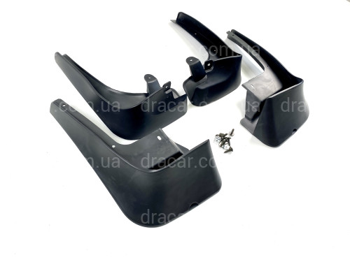 Брызговики BMW 7 F01/02 2008-2015 комплект 4 шт. артикул 7533