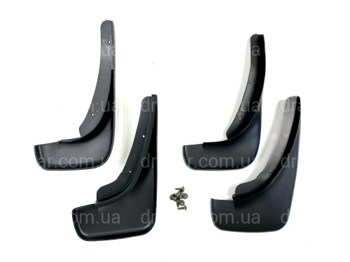 Брызговики Volkswagen Bora 1998-2005 комплект 4 шт артикул 6563
