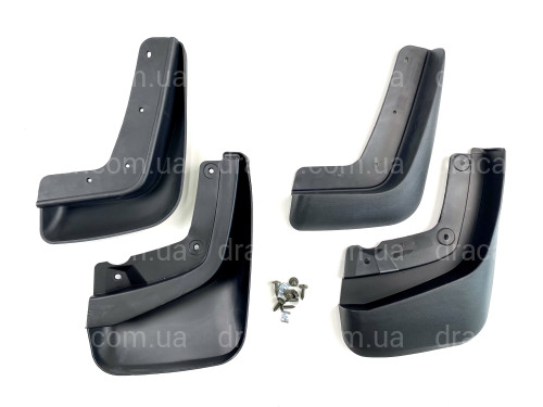 Брызговики Volvo XC90 2002-2014 комплект 4 шт. артикул 7503