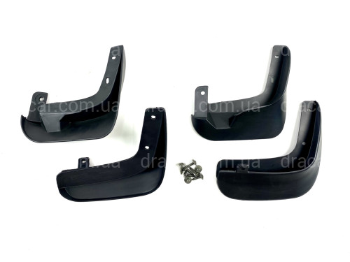 Брызговики Chevrolet Aveo T250 2006-2012 Sedan комплект 4 шт. артикул 7547