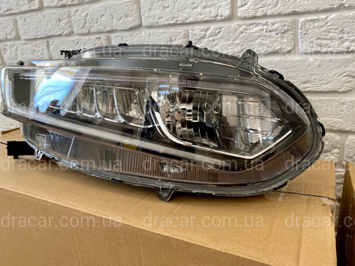 Фара правая Led + галоген Honda Accord 10 2017+ артикул 7581
