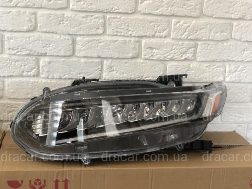 Фара левая Full Led Honda Accord 10 2017+ артикул 7262