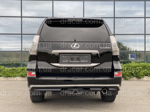 Комплект обвеса Lexus GX 460 2014-2021 серый цвет (юбки передняя и задняя, хром молдинг) артикул 7592