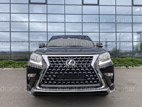 Комплект обвеса Lexus GX 460 2014-2021 серый цвет (юбки передняя и задняя, хром молдинг) артикул 7592
