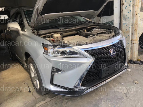 Обвес бампер передний Lexus RX 2012-2015 F-Sport в стиле 2016+ артикул 7157