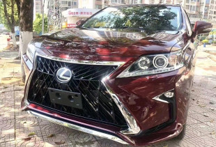 Обвес бампер передний Lexus RX 2012-2015 TRD в стиле 2016+