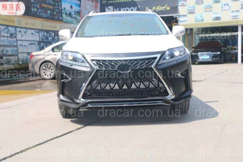 Обвес бампер передний Lexus RX 2012-2015 TRD в стиле 2016+ артикул 7606
