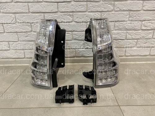 Задние фонари белые рестайлинг 2014+ Lexus GX 460 2009-2023 2шт. артикул 7607