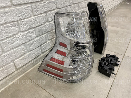 Задние фонари белые рестайлинг 2014+ Lexus GX 460 2009-2023 2шт. артикул 7607